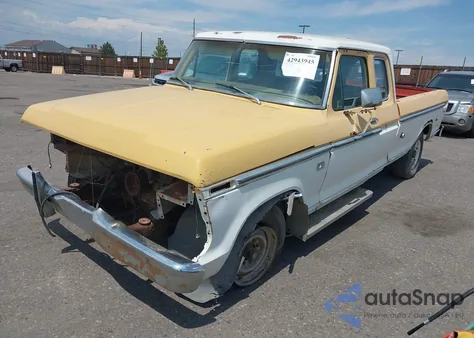 1975 Ford F250 из США, поврежденный, VIN F25MKU42572